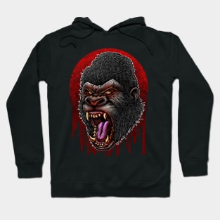 Bloody Kong Head Hoodie